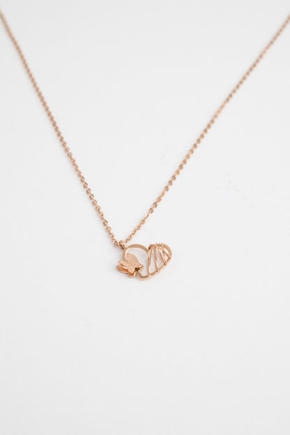 Rose Gold Lover Necklace