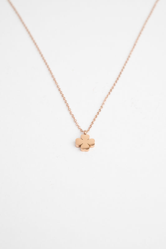 Rose Gold Serene Bloom Necklace