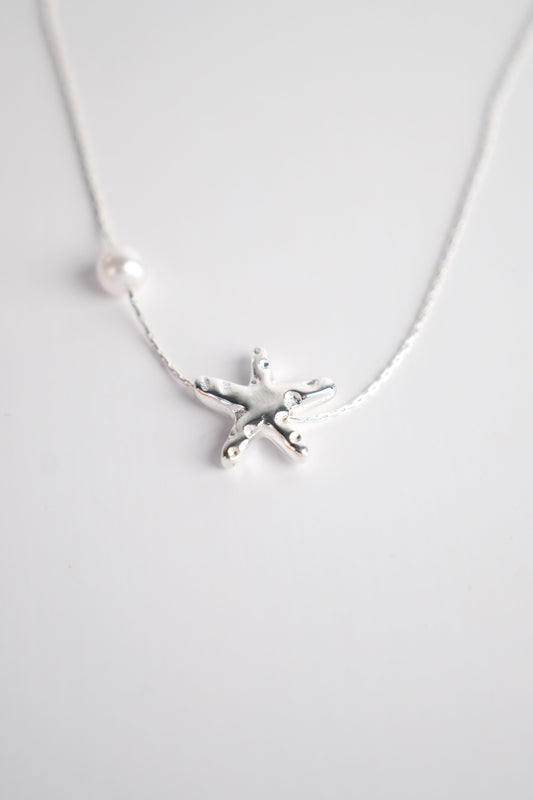 Starfish Natural Pearl Necklace