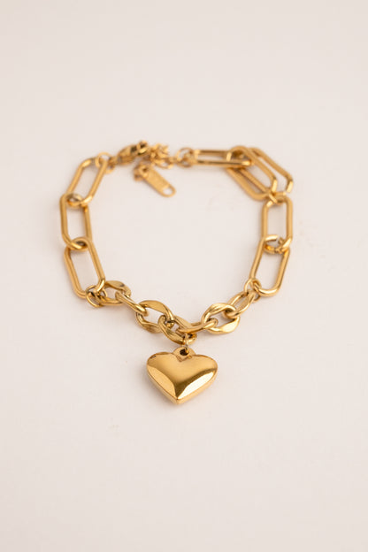 Gold Love Story Bracelet