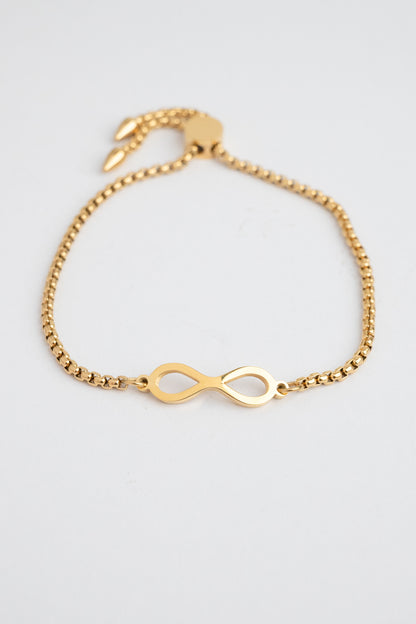 Gold Infinity Bracelets (Adjustable)