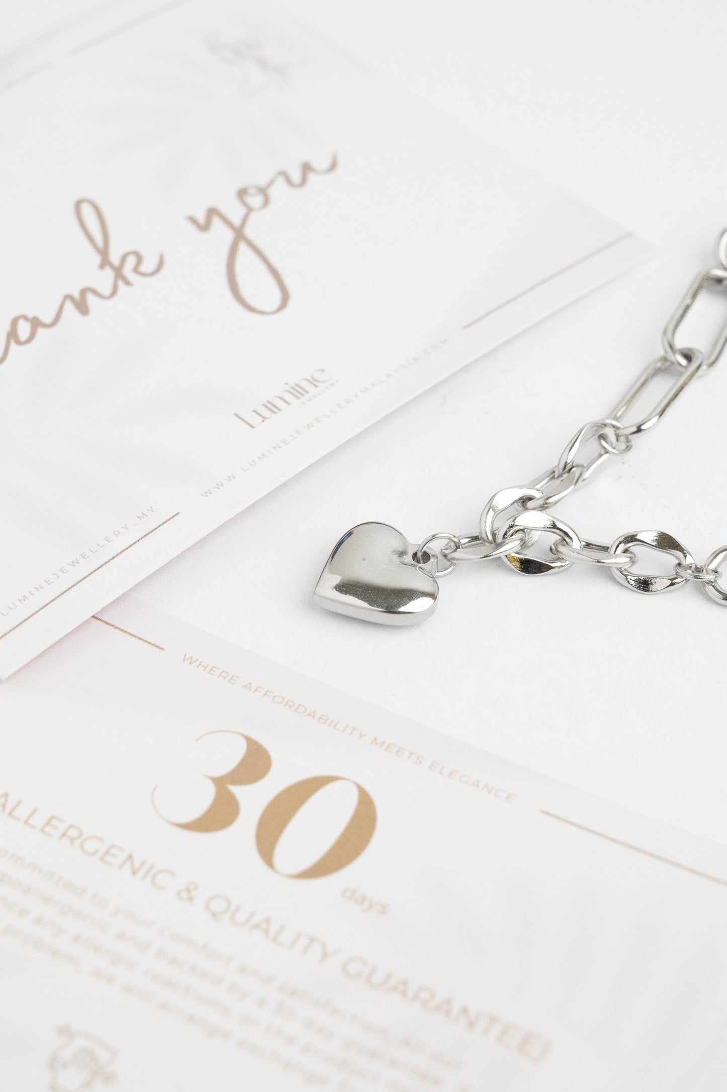 Silver Love Story Bracelet