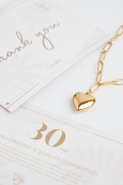 Gold Love Story Necklace