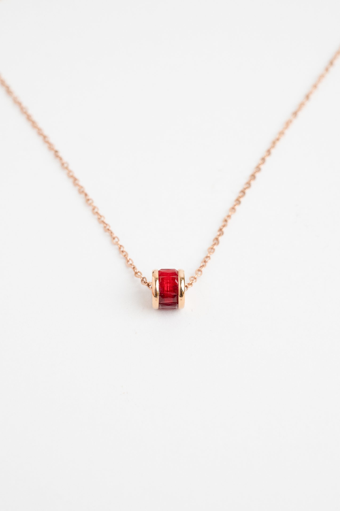 Red Dopamine Quetzaly Necklace