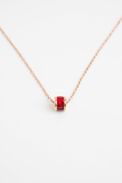 Red Dopamine Quetzaly Necklace