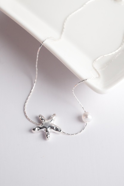 Starfish Natural Pearl Necklace