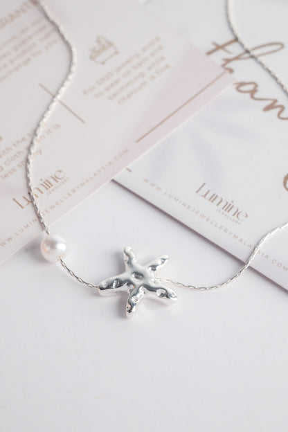 Starfish Natural Pearl Necklace