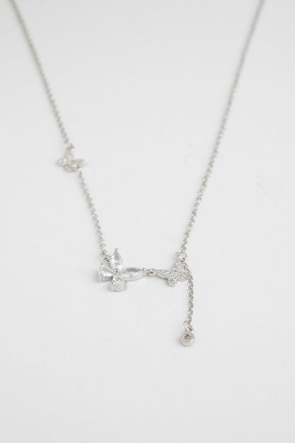 Pave Butterfly Necklace