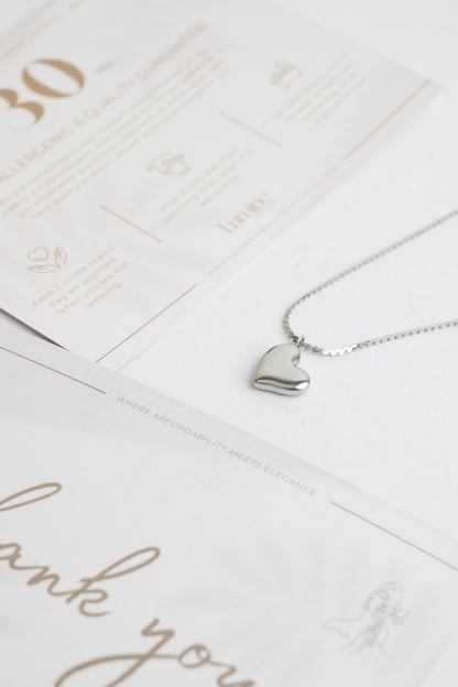 Minimalist Heart Pendant