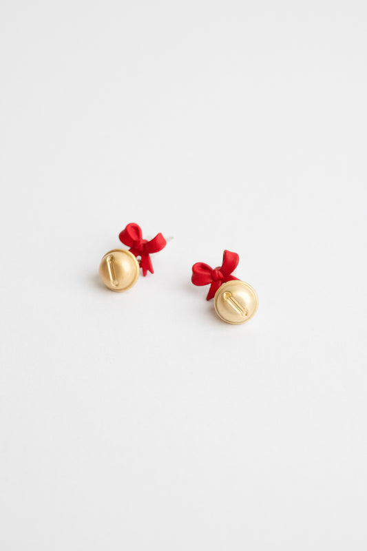 Cute Bell Bowknot Earring