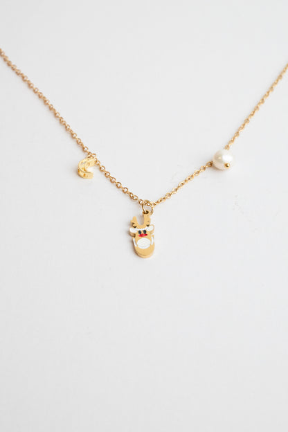 Christmas Deer Necklace