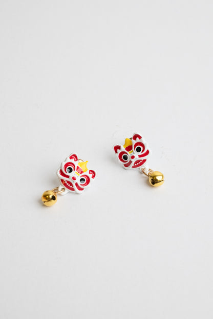 Lion Dance Earrings (CNY)
