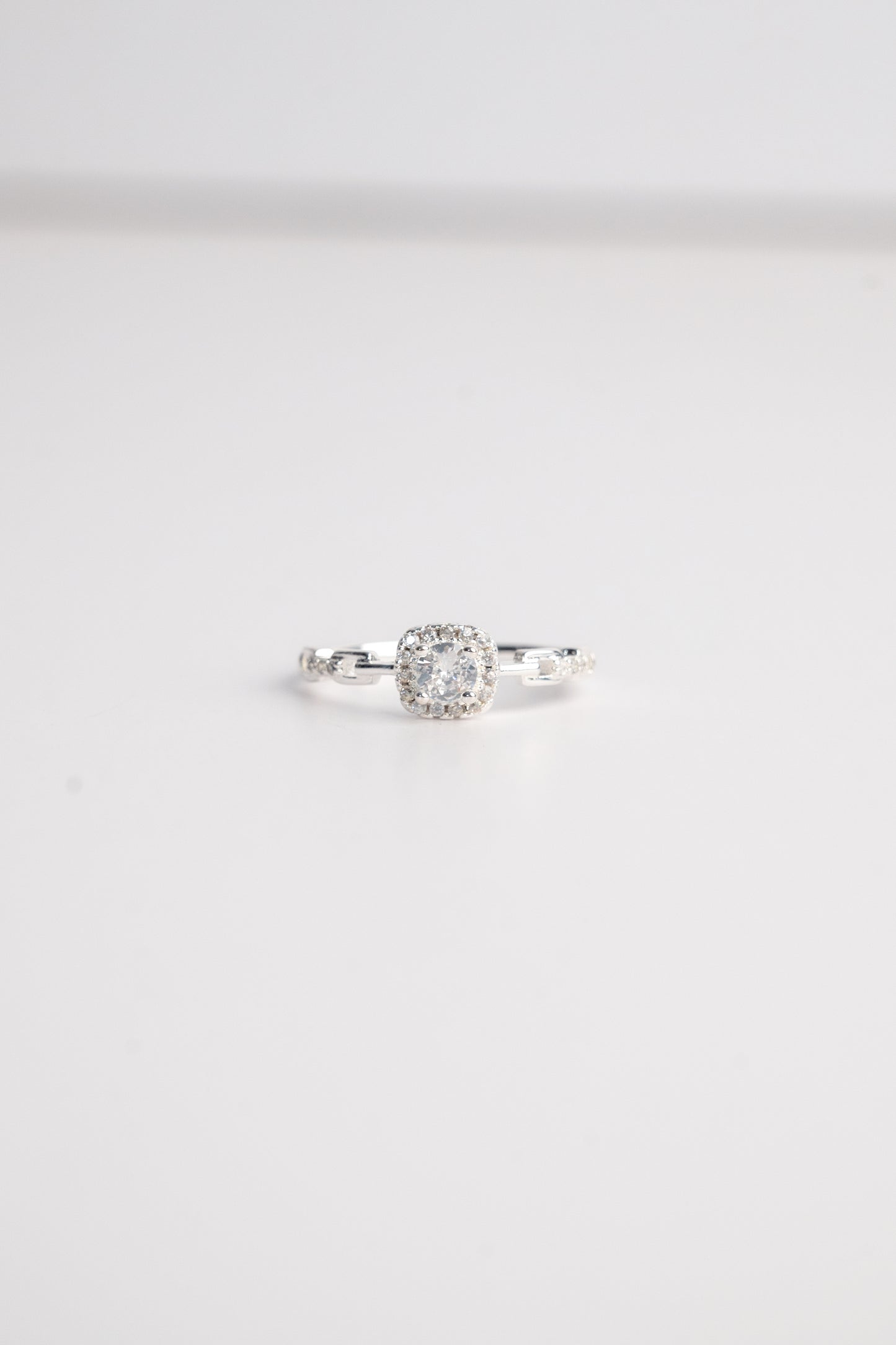 Square Diamond Ring