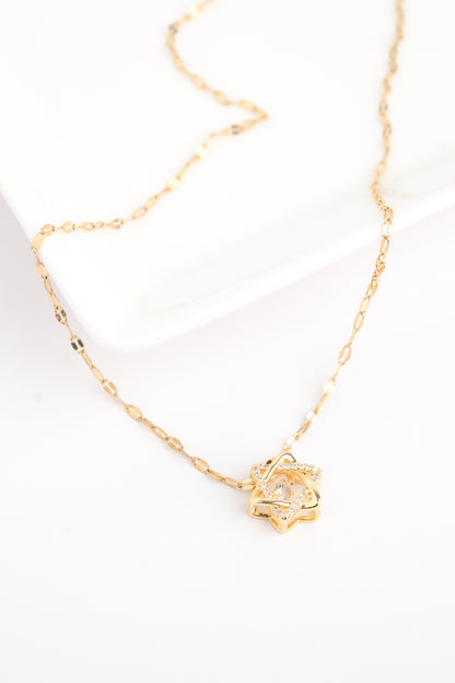 Enchanted Hexagram Necklace