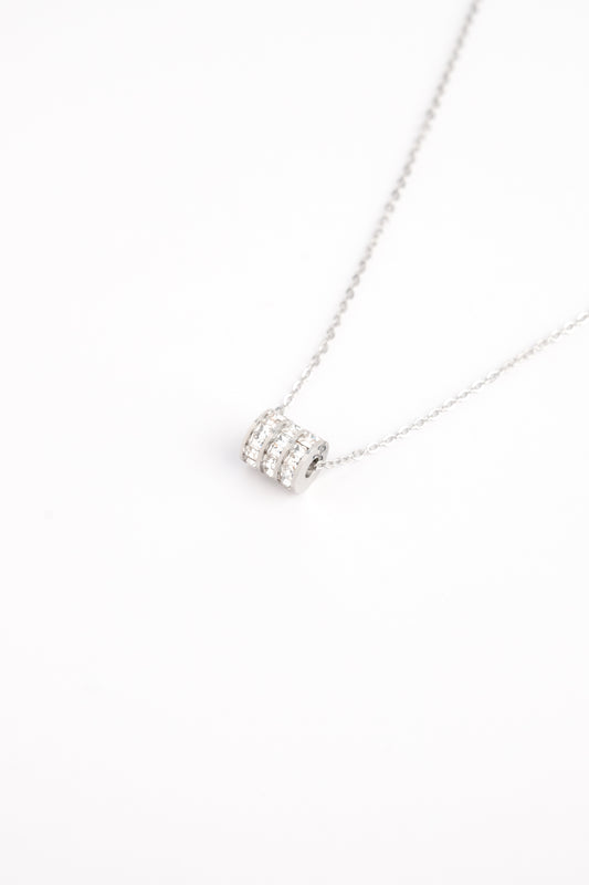 Silver Minimalist Quetzaly Necklace