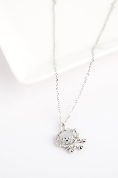 Single Peace Lock Pendant (不能洗澡戴)