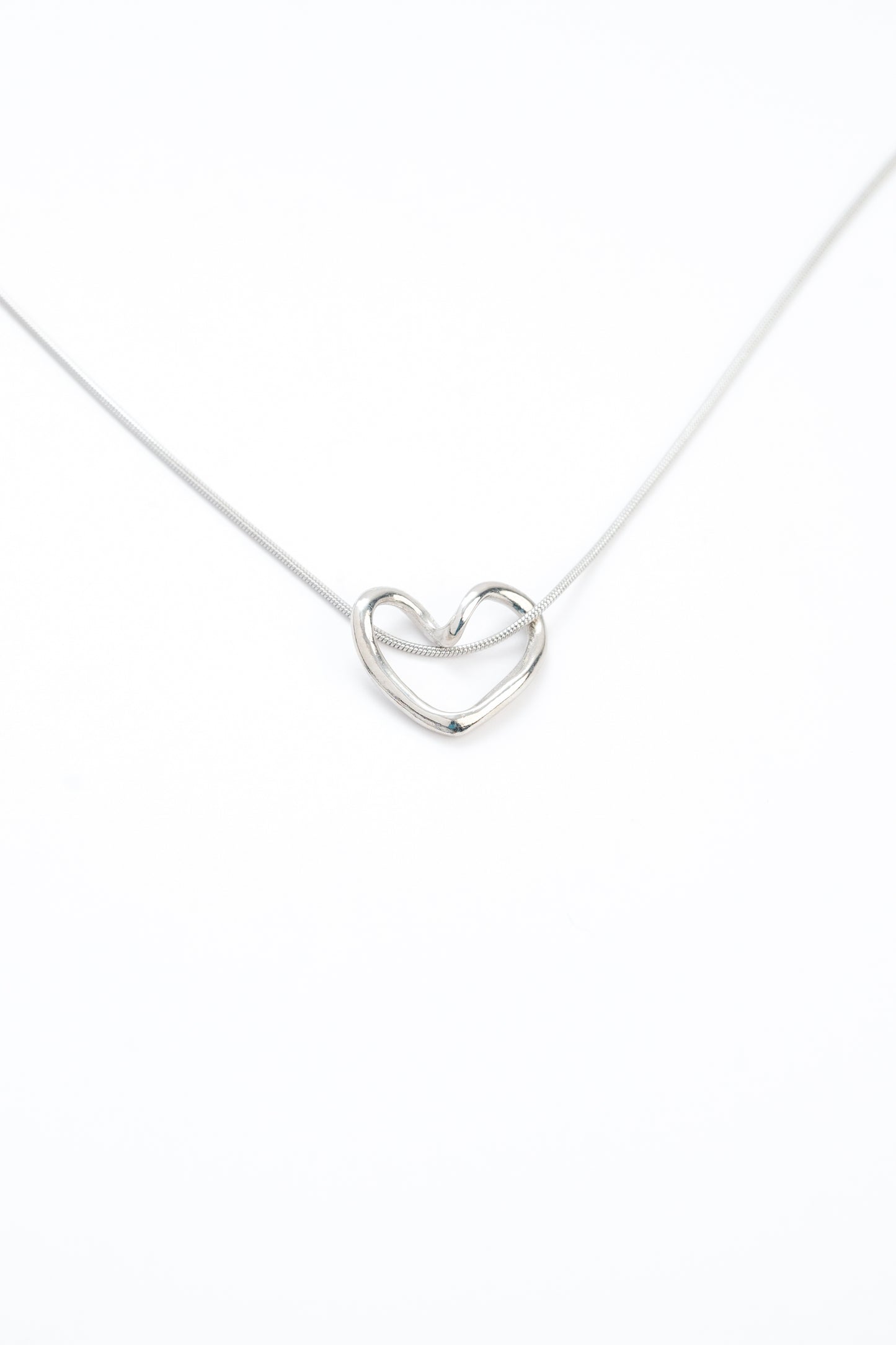 Hollow Heart Necklace