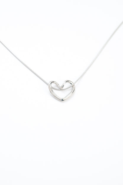 Hollow Heart Necklace