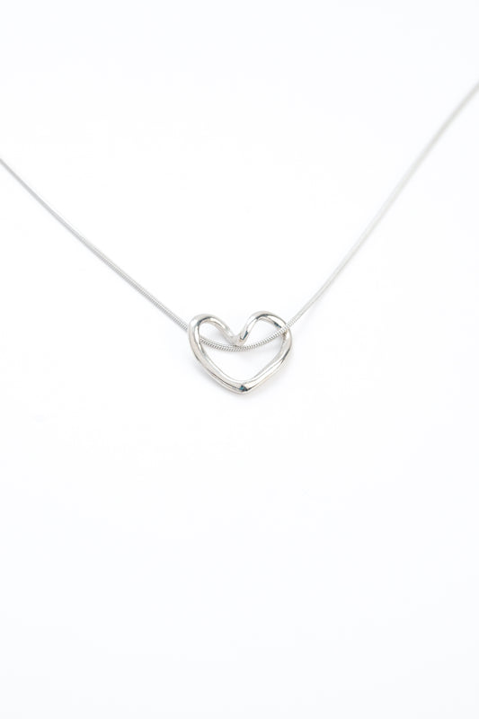 Hollow Heart Necklace