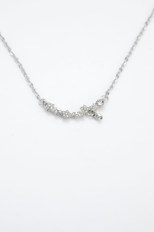 Sparkling Flower Necklace