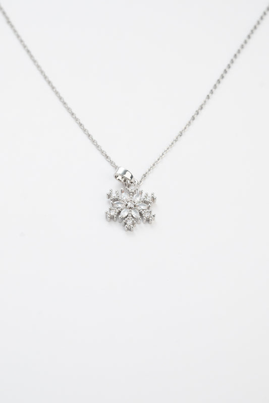 Spin-able Diamond Snowflake Necklace II