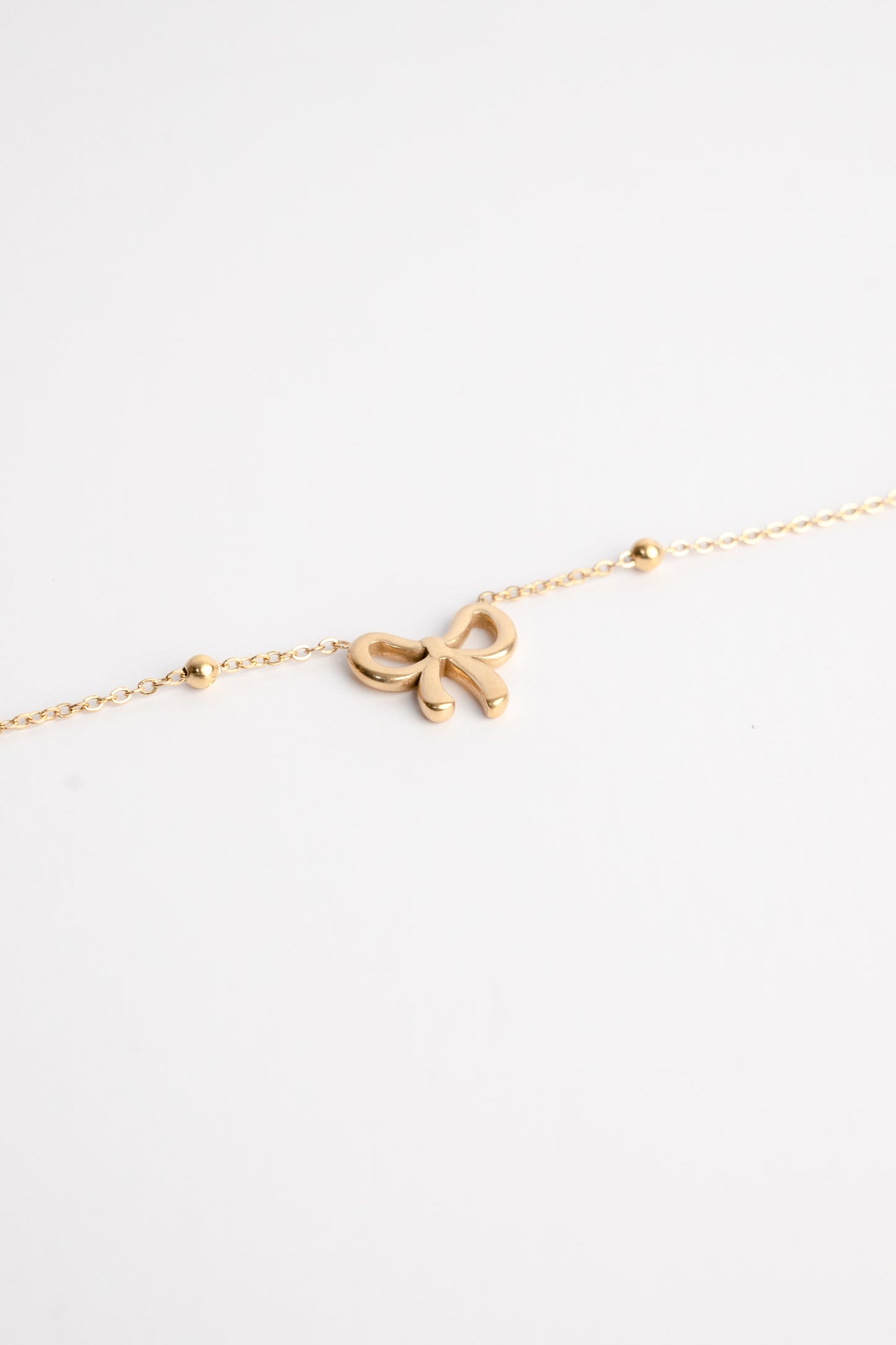 Dainty Bow Elegance Anklet