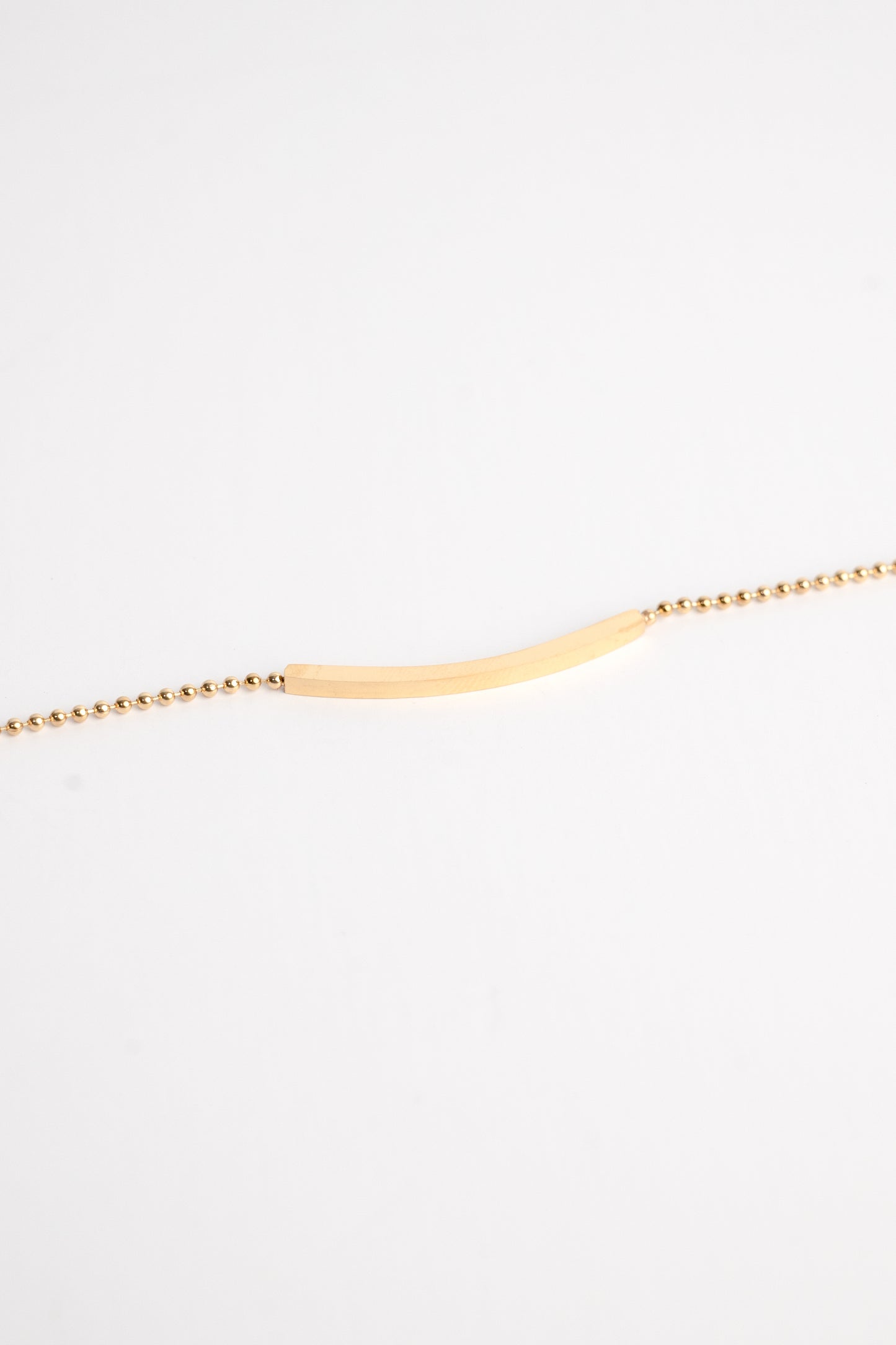 Smile of Gold Anklet