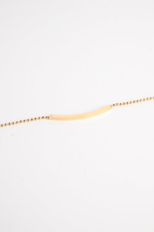 Smile of Gold Anklet