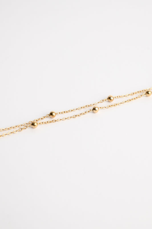 Elegance in Layers Anklet