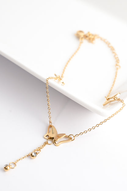 Butterfly Elegance Anklet