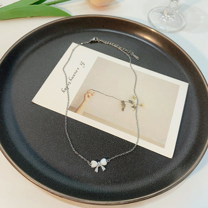 Lux Bow Necklace