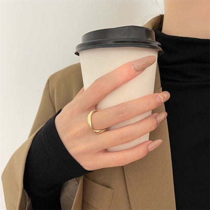 Minimalist Korean Chic Ring