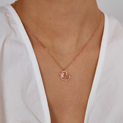 Rose Gold Lover Necklace