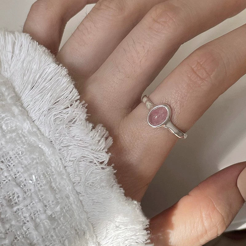 Strawberry Quartz Ring