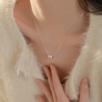 Pinky Minimalist Quetzaly Necklace