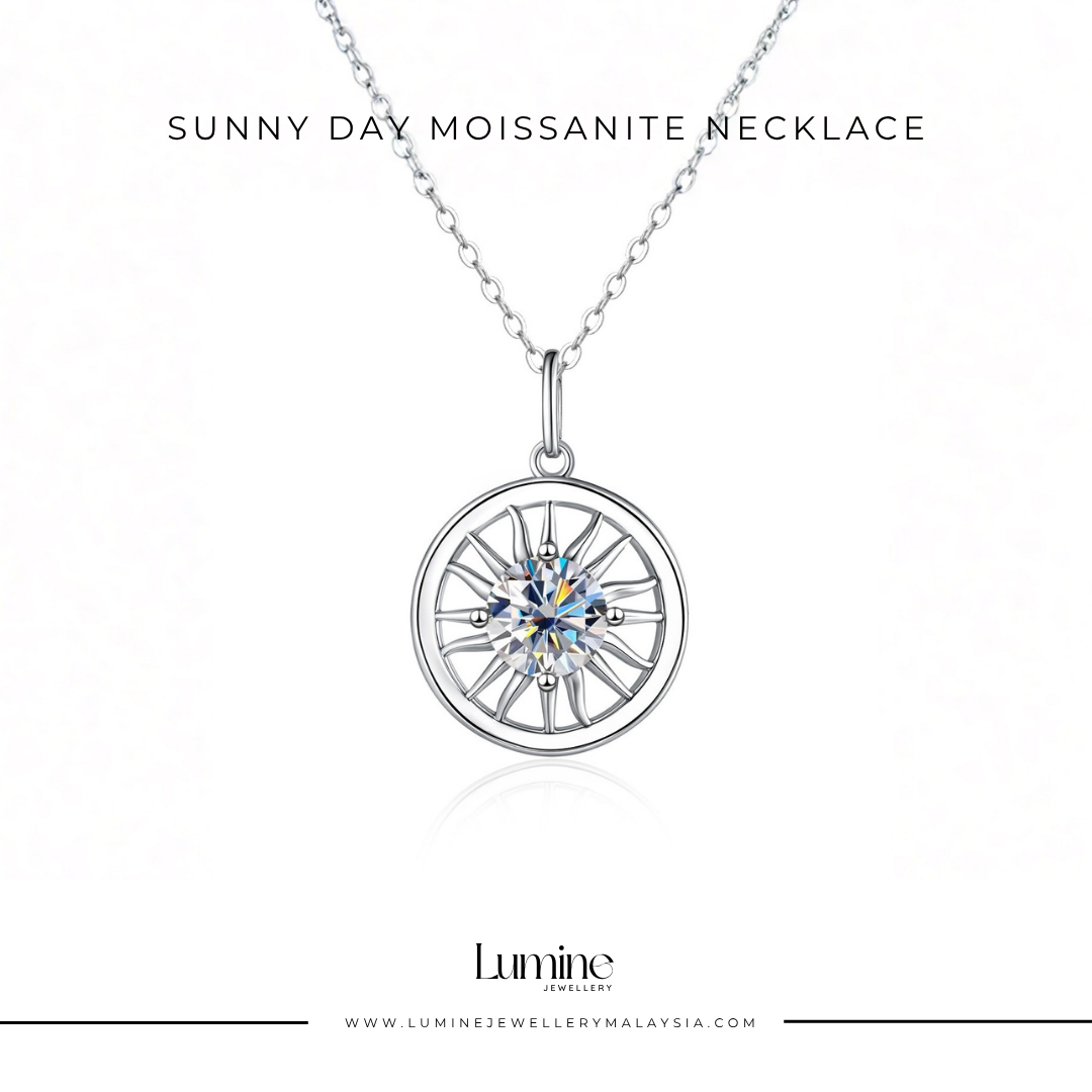 Sunny Day Moissanite Necklace
