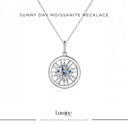 Sunny Day Moissanite Necklace