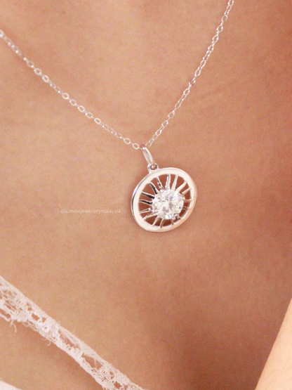 Sunny Day Moissanite Necklace