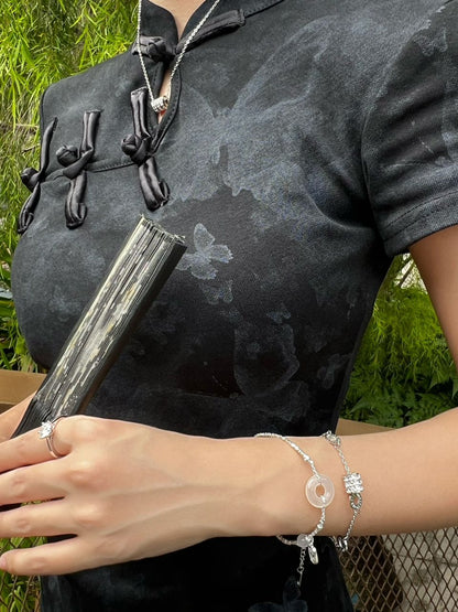 Silver Minimalist Quetzaly Necklace