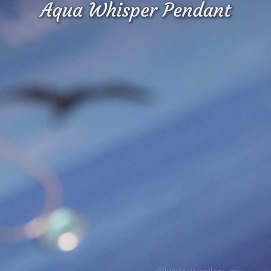 Aqua Whisper Pendant